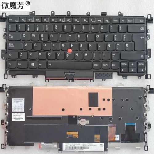 SP laptop keyboard for LENOVO for Thinkpad Carbon X1 Gen 4 4th 2016 Backlit SN20K74755 KB hot sale Spanish 01AV186 00PA707