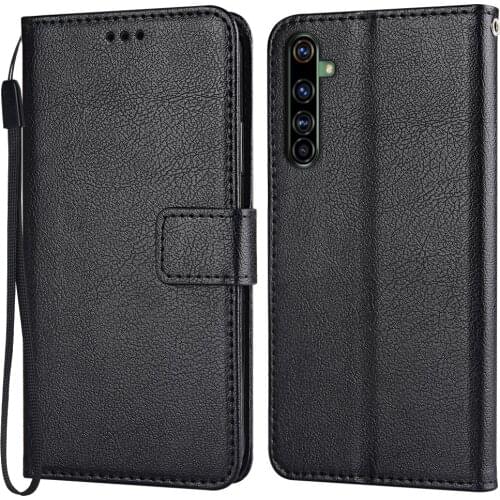 Flip Leather Case for Realme X50 Pro Case Classic Wallet Phone Case for Realme X50 Pro Funda on X50 Pro Back Cover Soft Coque