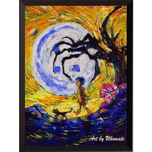 Tim Burton Printed 11CT Cross-Stitch Set Embroidery DMC Threads Handiwork Handmade Hobby Craft Stamped Different