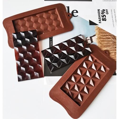 New Silicone Chocolate Mold Multi Style Baking Tools Non-Stick Silicone Cake Mould Jelly Candy 3D DIY Molds Kitchen Accessories
