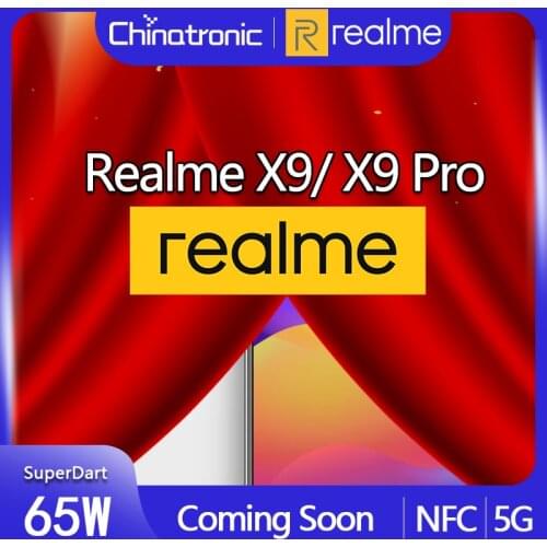 Original realme X9 Pro Mobile Phone SuperAMOLED Snapdragon 870 Octa Core Coming soon