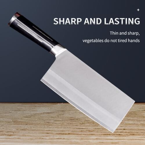 Full Tang Chef Knife Handmade Forged High-carbon Clad Steel Kitchen Knives Cleaver Filleting Slicing Vegetable Knife Gift Box