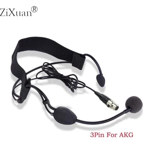 Professional Headset Wired Headworn Microphone ME4 Micro For AKG SAMSON Wireless Syste Bodypack Transmitter