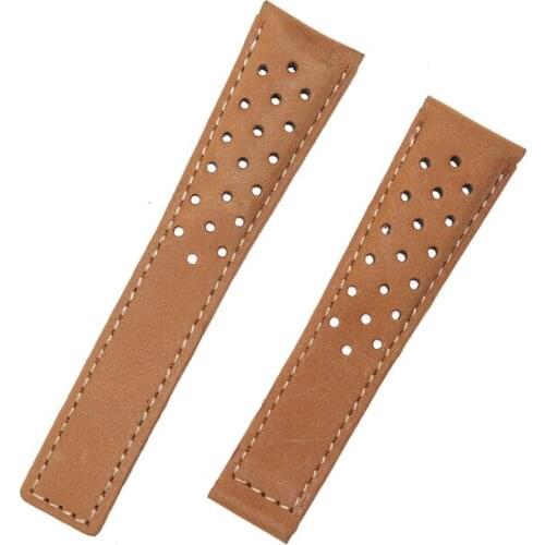 Watch Band 20 22mm Real Calf Leather Suede Strap VINTAGE Replacement Wrist Watchbands Leather Watch Strap For Tag Heuer