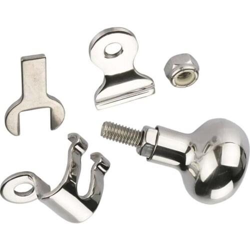 Steering Wheel Maneuvering Knob Stainless Steel - Marine Grade ner