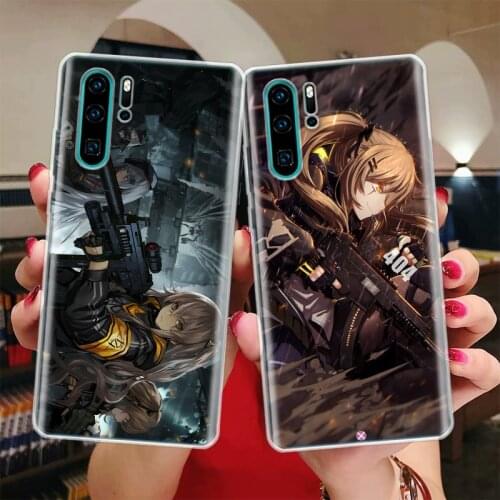 Girls Frontline Gun 404 Silicon Phone Case For Huawei Honor 10 9 20 Lite Y5 Y6 Y7 Y9 9X 8X 8S 8A 7X 7A 7S Pro + 10i20i Coque