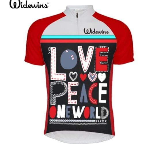 Love peace oneworld team sportswear Cycling jersey short sleeve MBT bike t-shirt tops for cycling sports Ropa Ciclismo 5810