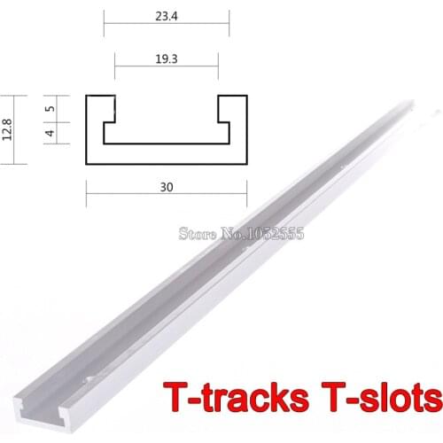 DHL Free Shipping 50PCS/LOT T-tracks T-slot Miter Track Jig Fixture Slot For Router Table Band Saw T-tracks