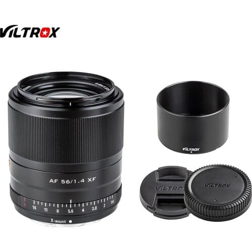 Viltrox 56mm F1.4 XF Large Aperture Auto Focus Portrait Lens for Fujifilm X-Mount Camera X-T3 X-T4 X-T30 X-T20 X-PRO2 X-H1 X-H1