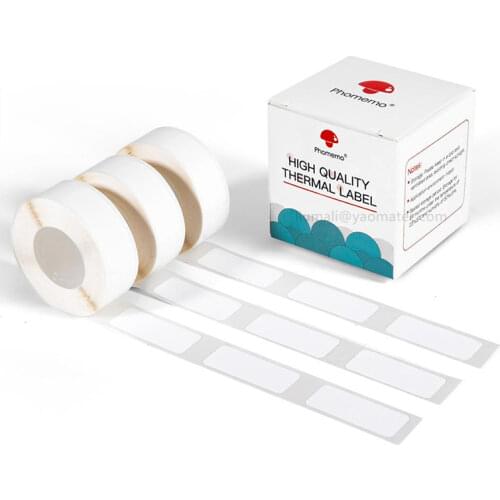 12*40mm 3 Roll 480PCS Adhesive Starry sky White Pattern Labels for D30 Thermal Bluetooth Thermal Printing Label Paper