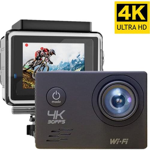 2.0" H16-6S Action Camera HD 720P Waterproof DVR Wifi Sport Camera Remote Control Action Dash Cam Loop Recording Video Camcorder