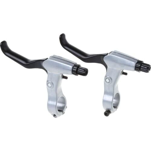 2021 New 2pcs Bicycle Brake Lever Aluminum Alloy MTB Road Bike Fixed Gear Cycling Crank