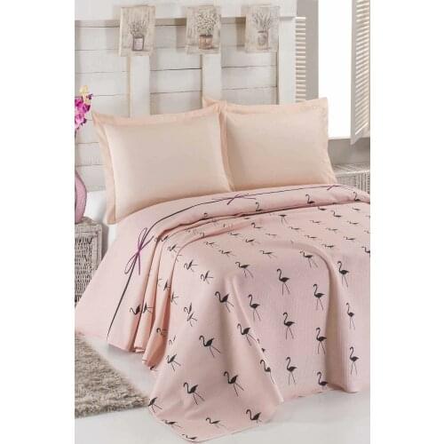 2021 PIQUE Bed Linen Quilt Modern Summer Cotton Bed Linens For Summer Coverlet Queen Size Covers Bedclothes Duvet Cover Powder