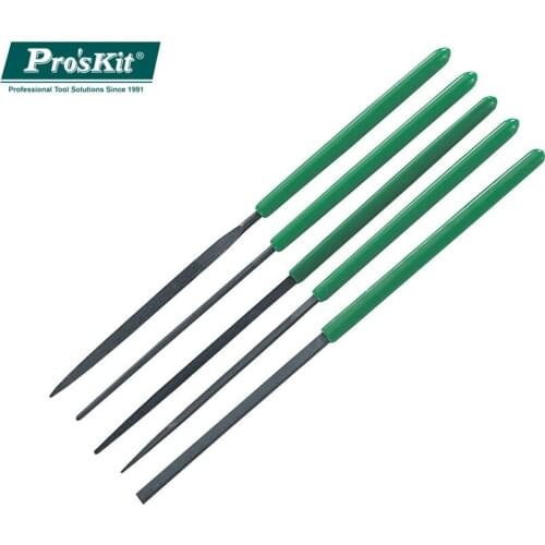 8PK-605A Portable 5pcs Needle Files Set Files For Metal Glass Stone Jewelry Wood Carving Craft