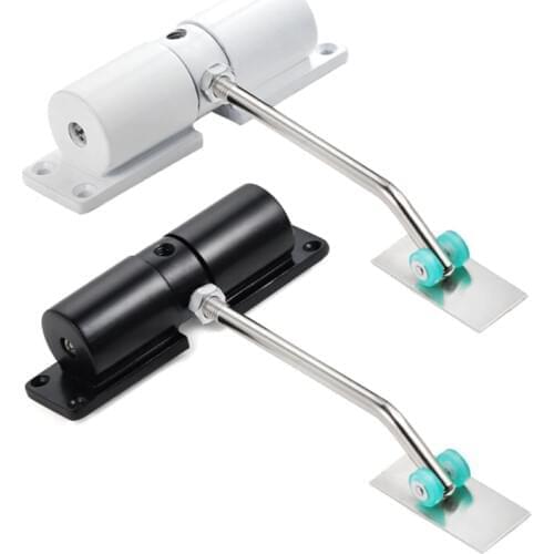 Automatic Silent Closing Hydraulic Invisible Household Simple Small Door Closers Buffer Closing Spring