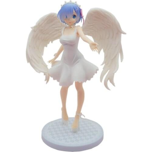 Pre-Sale Re:life In A Different World From Zero Angel Rem Anime Action Figure Peripherals Hand-Made Collection Model Toys Doll