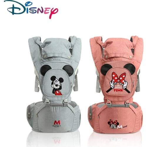 Disney Baby Carrier Ergonomic Toddler Backpack Hipseat For Newborn Baby Kangaroos Breathable Front Facing Carriers 2019 New