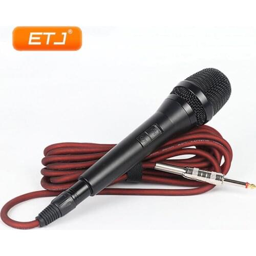 Professional Karaoke Wired Microphone Dynamic Vocal KTV Engineering Microphones Stable Quality High Sensitivity Copper Cable 5M