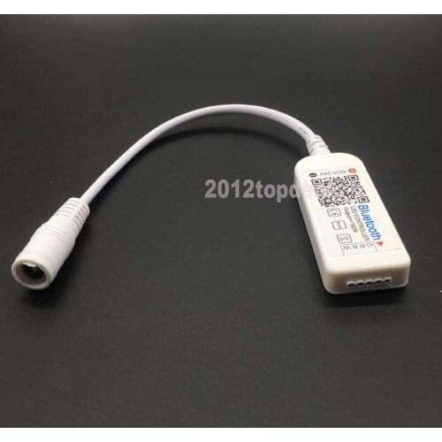 DC 12V Mini LED RGB Controller 3 Channel Bluetooth-compatible Led Controller IOS / Android APP For RGB LED Strip Light