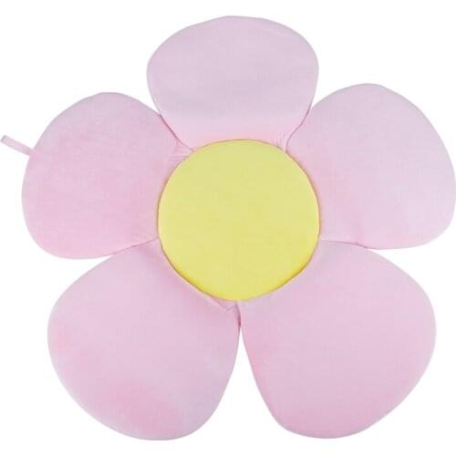 Multifunction Baby Bath Tub Newborn Foldable Blooming Flower Shape Mat Soft Blanket Infant Bathtub Seat Sunflower Cushion Mat