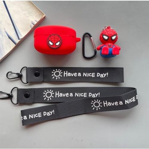 Cartoon Silicone Earphone Case With Doll For SONY WF1000XM4 Case Earphone Charging Box For SONY WF 1000XM4 Protective Case