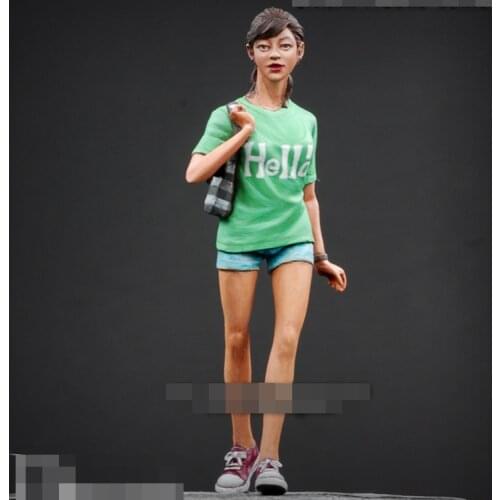 1/24 Civilian figure sereis - 01:00, Resin Model figure GK, Unassembled and unpainted kit
