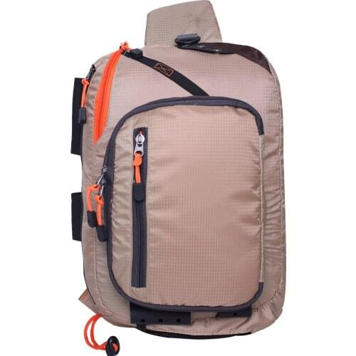 Fly Fishing Sling Tackle Storage Pack Lightweight Fishing Backpack Sling Tool Shoulder Bag