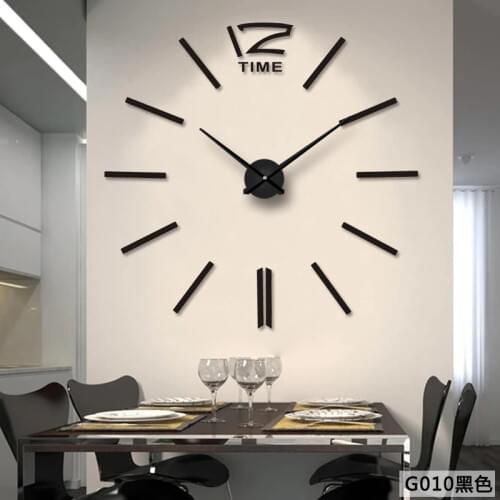 Sale Wall Clock Watch Clocks 3d Diy Clocks Acrylic Mirror Stickers Living Room Quartz Needle Horloge Free Shipping Wall Clock