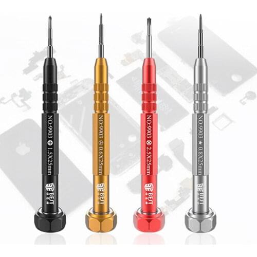 Precision Screwdriver P2 0.8 Pentalobe Y 0.6 Tri Wing 1.5 Phillips 2.5 Cross Head for iPhone Samsung xiaomi Huwei Repair Tool