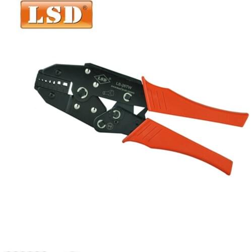 LS-26TW hand operated crimping tool for twin cord end terminal,twin sleeve crimping plier 2*0.5-6mm2
