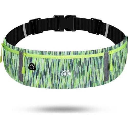 Unisex Running Bag Sports Waist Bags Waterproof Hiking Bum Bag Sport Camping Waist Belt Fanny Pack Ultrathin For Women Men