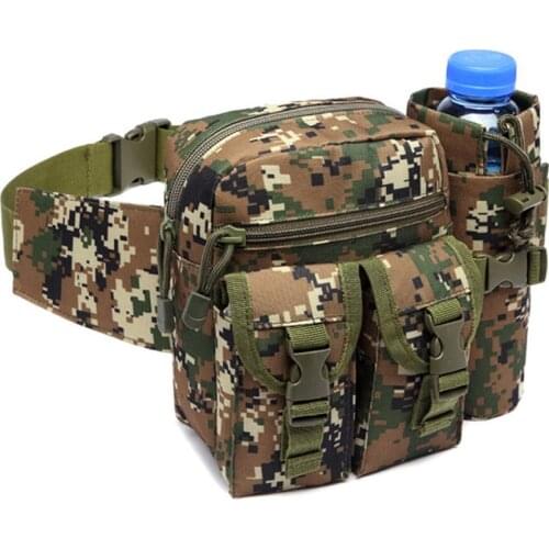 Outdoor Fishing Bag Military Tactical Camping Hiking Hunting Bag Military Army Waist Bag Multi-Function Sport Tool Storage Case