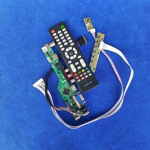 LED/LCD LVDS 40 Pin 1366*768 HDMI-compatible VGA USB AV For B116XW01/B116XW02/B116XW03 Matrix controller board Analog signal Kit