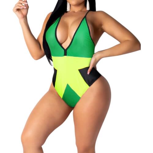 Женские слитные купальники VOARYISA China At AliExpress