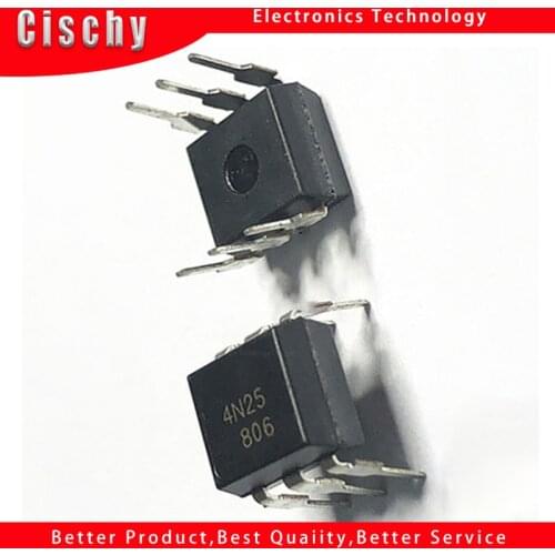 10PCS EL4N25 4N25 EL4N35 4N35 DIP