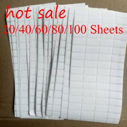 20/40/60 Sheets Diamond Classification Storage Distinguish Label Stickers Diamond Painting Accessories Tool Box Sticker