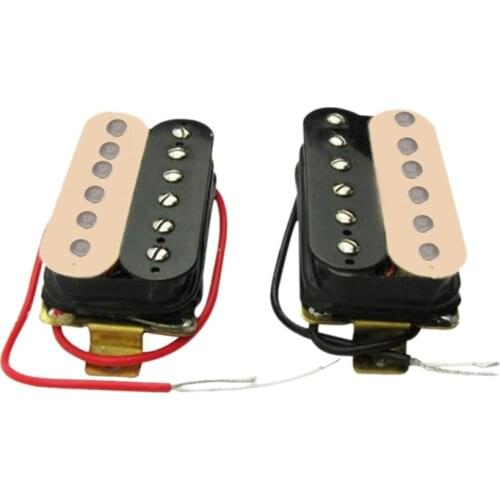 50mm+52mm Humbucker Pickup Electric Guitar Pickups Set for Fender Stratocaster Les Paul Style Guitar Replacement