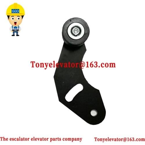 AMD Elevator Door Lock Roller W Bracket for Open/Close Black