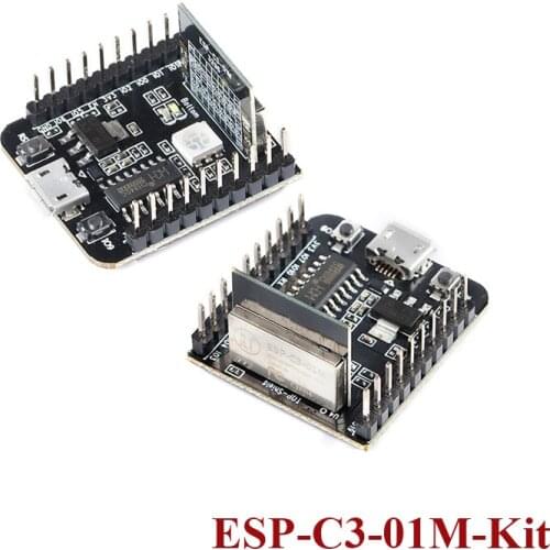 ESP32-C3 ESP-C3-01M ESP32 C3 01M KIT WiFi Bluetooth-compatible BLE5.0 Wireless Module Development Board