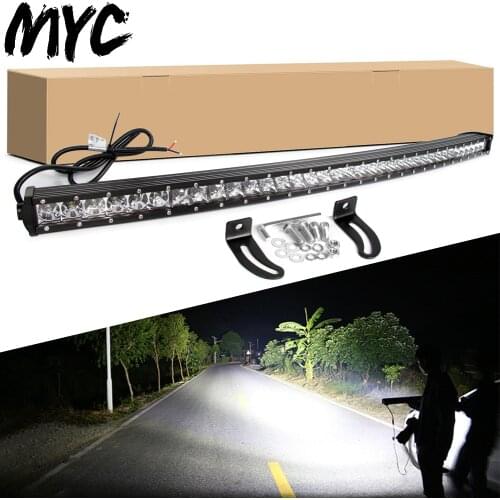 37 Inch 180W Curved LED Light Bar For Offroad Trucks SUV Heavy Duty 4X4 4WD Combo Beam Driving Lights 12V 24V