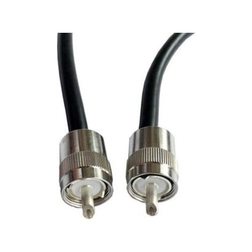 UHF Male to UHF Male connector 5D-FB 50-5 Coaxial RF Adapter Jumper Cable 50ohm