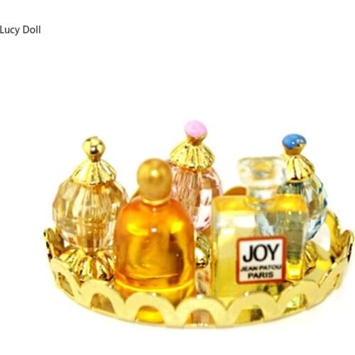 1:12 Scale Mini Perfume Set Furniture Toy DIY House Match Collectible Gift