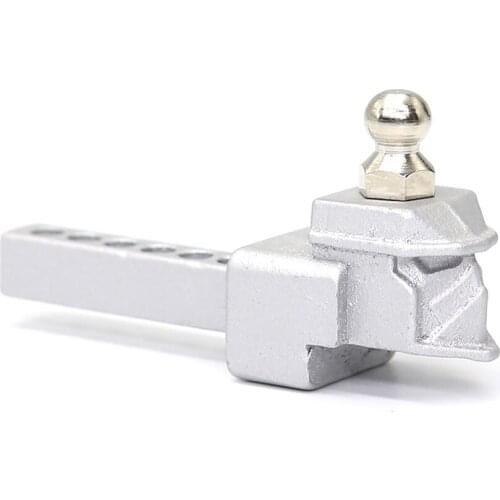 Metal Trailer Hook Rescue Buckle for 1:10 RC Model Climbing Car Decoration Part