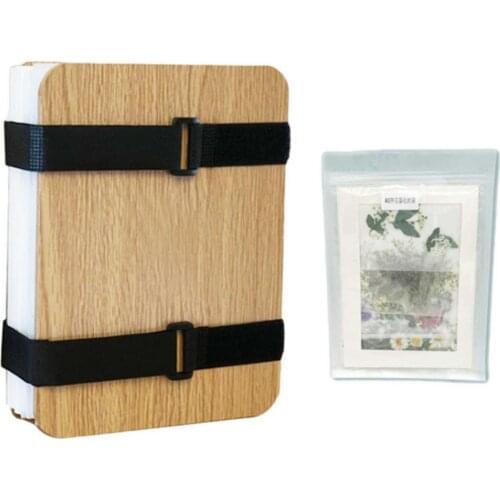 Flower Press Kit DIY Flower Press Supply Flower Press Board Wooden Plant Press Tool Flower Drying Set Specimen Making Tool