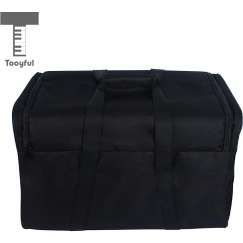 Tooyful Tooyful Durable Oxford Fabric Waterproof Cajon Gig Bag Box Drum Case with Single Shoulder Strap, Carry Handle
