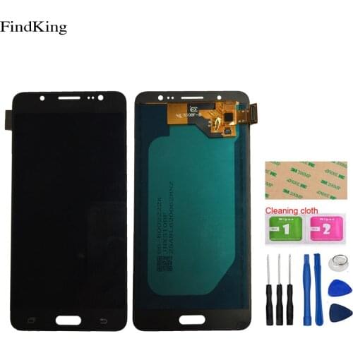 TFT LCD Display For Samsung Galaxy J5 2016 J510 SM J510F J510FN J510M LCD Display Assembly Touch Screen Digitizer Panel Tools