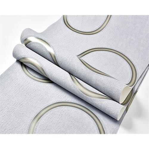 Beibehang Vinyl wall New Chinese retro wallpaper elegant circle personality papel de parede 3d deer skin TV background wallpaper