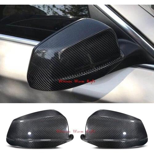 F10 Car Door Carbon fiber Replacemrnt RearView Mirror Cover Car Styling For BMW 5 Series F10 520i 525i 535i 2011 2012 2013