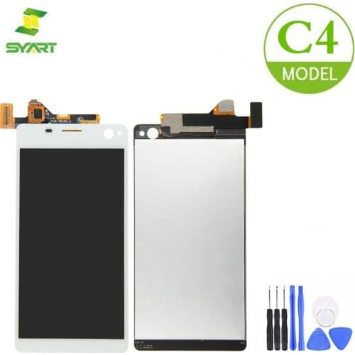 For Sony Xperia C4 LCD Display Touch Screen Digitizer Assembly Replacement Accessories For Xperia C4 E5303 E5353 E5333 5.5" LCDs