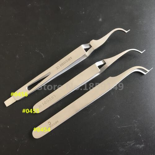 1pc/set Dental Orthodontic Posterior Bracket Buccal Tube Bonding Tweezer Holder Placer Instrument